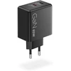 Lenovo Dual USB-C 65W GaN įkroviklis | Įkroviklis | USB-C | 65 W