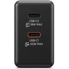 „Lenovo“ dvigubas USB-C 65 W GaN įkroviklis | USB-C | 65 W | Įkroviklis