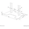 Laikiklis NEOMOUNTS BY NEWSTAR SOLID FLOOR PLATE FOR WL55/FL55-875BL1