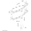 Laikiklis NewStar Neomounts Tischhalterung für vier Flachbildschirme bis 27" (69 cm) 6KG FPMA-D935D4