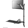 Laikiklis NEOMOUNTS WALL MOUNTED SIT-STAND WORKSTATION (SCREEN, KEYBOARD &amp; MOUSE)