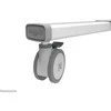Laikiklis NEOMOUNTS BY NEWSTAR SELECT MOBILE DISPLAY FLOOR STAND (32-75") 10 CM. WHEELS Baltas