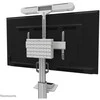 Laikiklis NEOMOUNTS BY NEWSTAR SELECT MOBILE DISPLAY FLOOR STAND (32-75") 10 CM. WHEELS Baltas