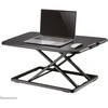 „Neomounts NEWSTAR WORKSTATION“ – SĖDIMO-STOVIMO DARBO VIETA (AUKŠČIO REGULIAVIMAS: 4–40 CM), Juodas
