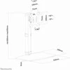 Laikiklis Neomounts Newstar FPMA-D890 76,2 cm (30") Laisvai stovintis Juoda