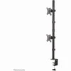 NeoMounts plokščiaekranis stalinis laikiklis (spaustukas), 10-32", 2 ekranai, c:Juodas