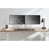 Laikiklis NEOMOUNTS BY NEWSTAR DS75-450WH2 FULL MOTION MONITORIUS DESK MOUNT FOR 17-32" SCREENS - Baltas