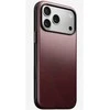 Nomad Modern odinis dėklas, bordo (Horween) – iPhone 17 Pro Max