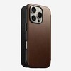 Dėklas Nomad Modern Leather Folio iPhone 16 Pro Brown