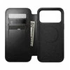 NOMAD modernus odinis dėklas – su „MagSafe“ suderinamas odinis dėklas, skirtas „iPhone 17 Pro“ | „Horween“ oda (juodas)