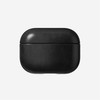 Nomad modernus odinis dėklas „Airpods Pro 2“ ausinėms, juodas