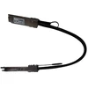 Nvidia CABLE, NJAAKK-N911 Juoda Male 0° QSFP prie Male 0° QSFP UL94V-0 30AWG DAC, QSFP 400G GEN2, 32 AWG, LSZH