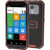OLP Olympia TREK 14 cm (5.5″) Dviguba SIM jungtis Android 10 4G C tipo USB 3 GB 32 GB 5000 mAh Juoda, Oranžinė