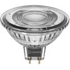 Ledvance 4,9W LED lemputė MR16, GU5.3, MR16, skaidri, 36°, 2700K, dimeriuojama