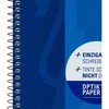 Oxford Oxford Collegeblock A5+ 80 Blatt kariert Rand Links