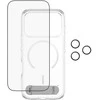 Panzer Glass „CARE by PanzerGlass Feature Kick 3in1“ dėklas + stiklas + objektyvo apsaugos rinkinys, skirtas „iPhone 17 Pro“