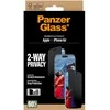 „Panzer Glass“ itin plataus pritaikymo „EasyAligner“ privatumo stiklas, skirtas „iPhone Air“.