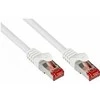 Goobay 2m CAT 6 pataisų kabelis, S/FTP (PiMF), baltas