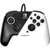 PDP Nintendo Switch Faceoff Deluxe Controller + Audio - Juodas &amp; Baltas