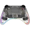 Žaidimų valdiklis DELTACO GAMING belaidis skaidrus „Switch 2“ su C mygtuku, RGB, makro mygtukais GAM-198-T / 4222477