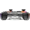 Žaidimų valdiklis DELTACO GAMING belaidis skaidrus „Switch 2“ su C mygtuku, RGB, makro mygtukais GAM-198-T / 4222477