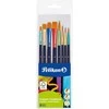 Pelikan Sintetinių teptukų rinkinys 8vnt