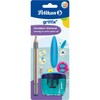 Pelikan Jumbo Griffix trikampis pieštukas mokymuisi rašyti + trintukas + drožtukas PELIKAN