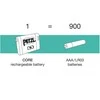 Akumuliatorius Petzl Accu Core 2 1250 mAh C-Type