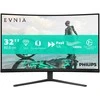 Monitorius „Mmd Monitors“ ekranai „PHILIPS 32M2C3500L/00“, 31,5 colio VA QHD 180 Hz, 300 cd/m2, 1 ms, 2xHDMI2.0, DP