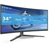 Monitorius Philips Evnia Curved Gaming Monitor, OLED 3440x1440, Juodas/Pilkas 34M2C6500/00