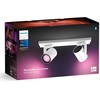 Philips Hue Baltas & Color Ambiance Argenta lubinis šviestuvas baltas • 2 taškų