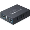PLANET 2 prievadų 10G/2.5G/1G/100BASE-X tinklo keitiklis juodas