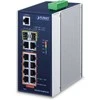 Šakotuvas PLANET IGS-4215-8P2T2S tinklo komutatorius Valdomas L2/L4 gigabito Ethernet (10/100/1000) Maitinimas per Ethernet (PoE) Mėlyna, Sidabrinis