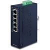 Šakotuvas Planetinis jungiklis IGS-501T, pramoninė versija 5x10/100/1000, DIN, IP30, -40 iki 75°C, 12-48V, ESD+EFT
