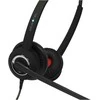 Ausinės Adesso Plusonic Rinkinys Słuchawkowy On Ear 6337-10.2P_Bbb su laidu Juodas