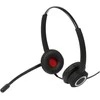 Ausinės Adesso Plusonic Rinkinys Słuchawkowy On Ear 6337-10.2P_Bbb su laidu Juodas