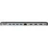 Ausinės Adesso Plusonic USB-C Docking Adapteris/Hub 9in1 su HDMI/DP/LAN/USB