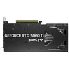 PNY GeForce RTX 5060 Ti dviejų ventiliatorių 16 GB GDDR7 DLSS4 vaizdo plokštė (VCG5060T16DFXPB1)