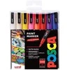 Posca - PC3M - Plunksnakotis plonu antgaliu, 16 vnt.
