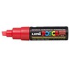 Uni MARKER PLAKATOWY UNI POSCA PC-8K FLUORESCENCYJNY Raudonas
