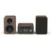 „Pure Classic“ stereo mini stereo sistema DAB+/FM, „Bluetooth“, CD, USB, ruda/riešutmedžio spalvos