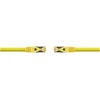 Python Series Python 8070PY-015Y tinklo kabelis geltonas 1,5 m Cat7 SF/UTP (S-FTP)