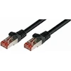 Python RNS Patchkabel Cat.6 S/FTP PiMF PVC 250MHz OFC 7,5m juodas