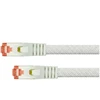 Python RNS Patchkabel Cat.6 S/FTP PiMF PVC 250MHz OFC 0,25m balta