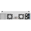 Serveris QNAP TS-1264U-RP NAS Rack (2U) Ethernet LAN Aliuminio, Juodas