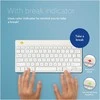 R Go Tools R-GO COMPACT BREAK ERGONOMIC - Klaviatūra QWERTY (US) BLUETOOTH W