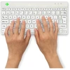 R-GO COMPACT BREAK ERGONOMIC - Klaviatūra AZERTY (FR) BLUETOOTH W