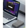 Raidsonic | Icy Box Adapteris 1x HDD/SSD su apsaugos dėžute | IB-AC603b-U3 | SATA III | USB 3.0 Type-A | 2,5 colio