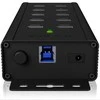 Šakotuvas Icy Box 7x Port USB 3.0 HUB ir 3 įkrovimo prievadai