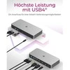 ICY BOX USB4 10w1 | 2x HDMI | 1x USB-C PD | 1x RJ45